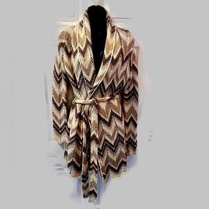 Lucky Brand Belted Sweater